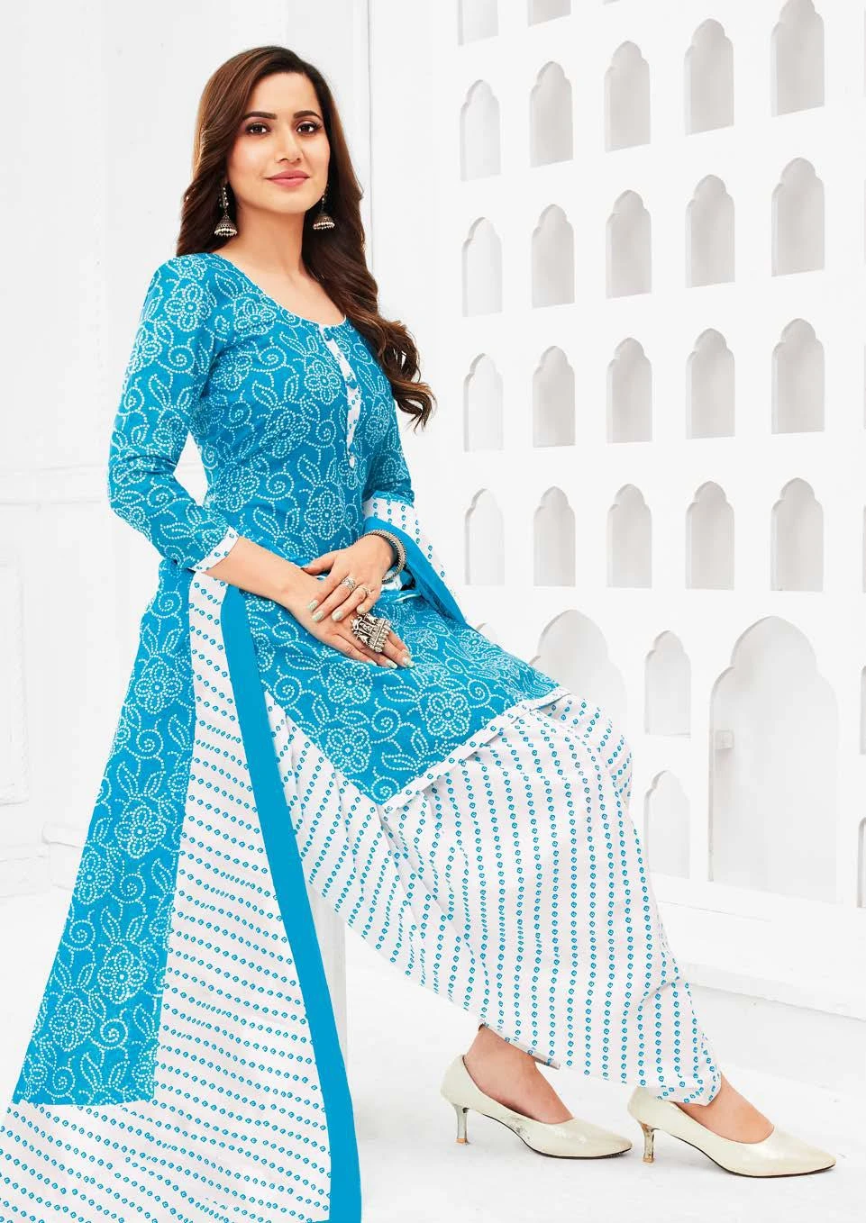 Ganpati Vaishali Vol 8 Pure Cotton Wholesale Salwar Suit Catalog — Wholesale Salwar Suits, Ganpati wholesale from Surat — view 8
